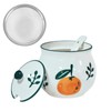 Koythin Ceramic Bacon Grease Container with Strainer, 23 oz Suitable