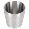 4pcs 304 Stainless Steel Cup Double Layer Insulated Thickened Cup