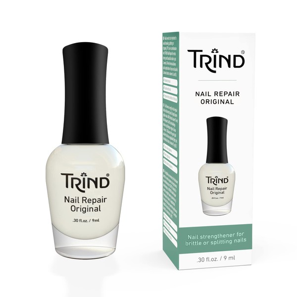 Trind Nail Repair Original Natural Promotes Nail Growth for Damaged Nails, Thin and Weak Nails
