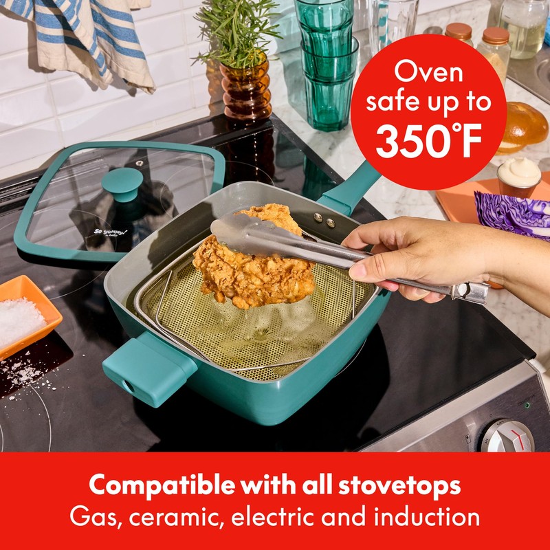 So Yummy by bella 3 Piece Square Pan Set, Aluminum