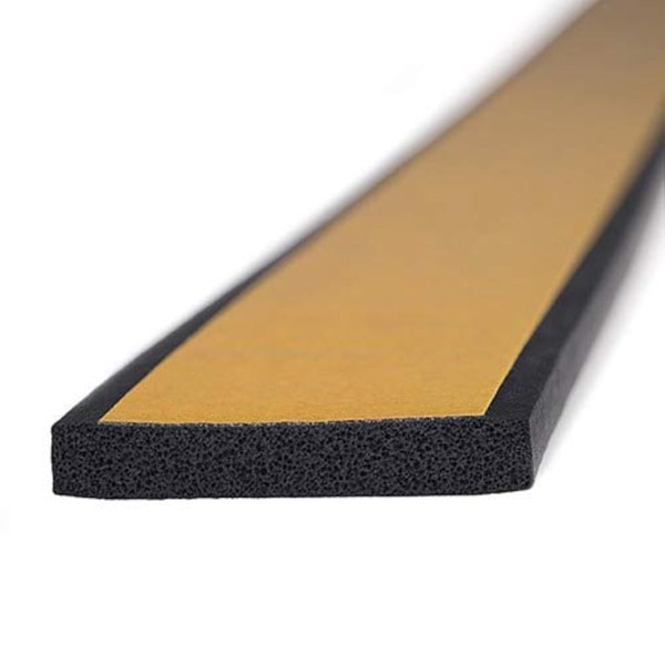 M M SEALS A063-10F Sponge Rubber Seal with Self Adhesive