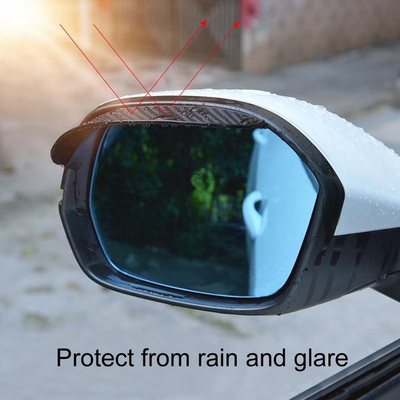 Car Rear View Mirror Rain Visor Guard, Auto Side Mirror