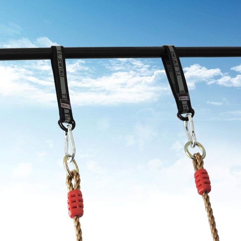 Vbestlife 2-Piece Tree Swing Strap Hanging Set Strong Safety Belt