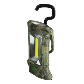 Rivers Edge Products COB Multi-Function LED Flashlight - Water-Resistant Hanging Work Light - Small Handheld Pocket Utility Light for Fishing, Hiking, Hunting, Camping - AAA