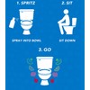 Bowl Scents Toilet Spray | Prevents Nasty Poop Smell |