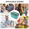 Lunch Box Double Layer Microwave Safe Leakage Proof Stainless Steel