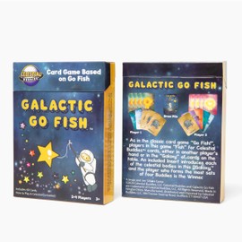 Celestial Buddies Galactic Go Fish Card Game | Space-Themed Fun Educational Game for 2-4 Players, Kids Ages 3+ | STEM Learning, Planets & Space Exploration