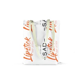 Le Jardin du Lin Bedruckte Einkaufstasche, Tasche, Faltbar, Stofftasche mit Zwei Langen Henkeln, Größe: 34x40 Cm