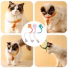 Qaestuan Pack of 3 Cat Toys, Catnip Teething Rope, Teeth
