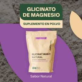 Glicinato De Magnesio Polvo Con Colgeno Hidrolizado Puro 600g 60 Porciones Sabor Natural Suplemento Alimenticio 100 Orgnico Keto Friendly Y Libre De  