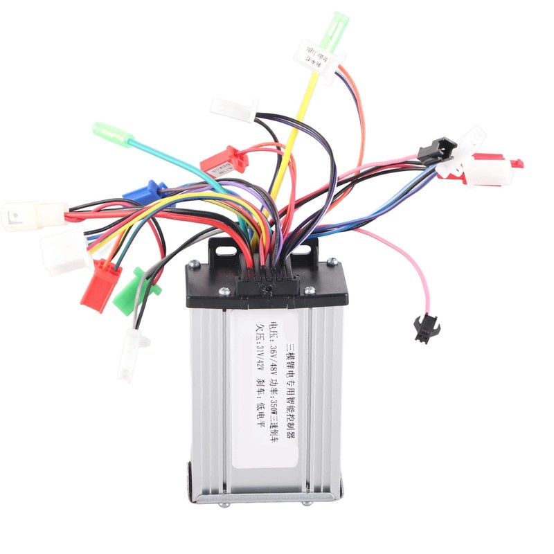 36V 48V 350W Electric Bike Brushless Motor Controller 3 Speed