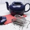 2 Piece Oval Strainer, Tea Strainer with Chain, Stainless Steel