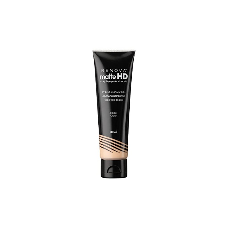Renova Maquillaje Liquido Perfeccionador Matte Hd Beige Claro