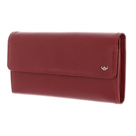 Golden Head Polo RFID Protect Ladies Purse Wallet Red, red, Casual