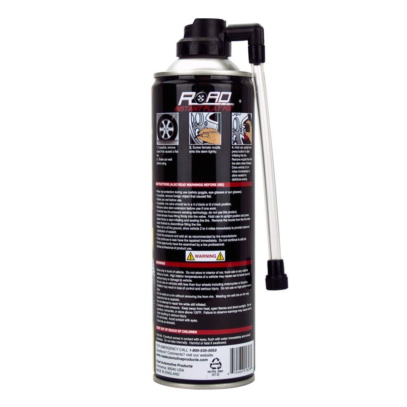 Road Instant Fixes Flat Tire Easy Hose Tire Inflator Air