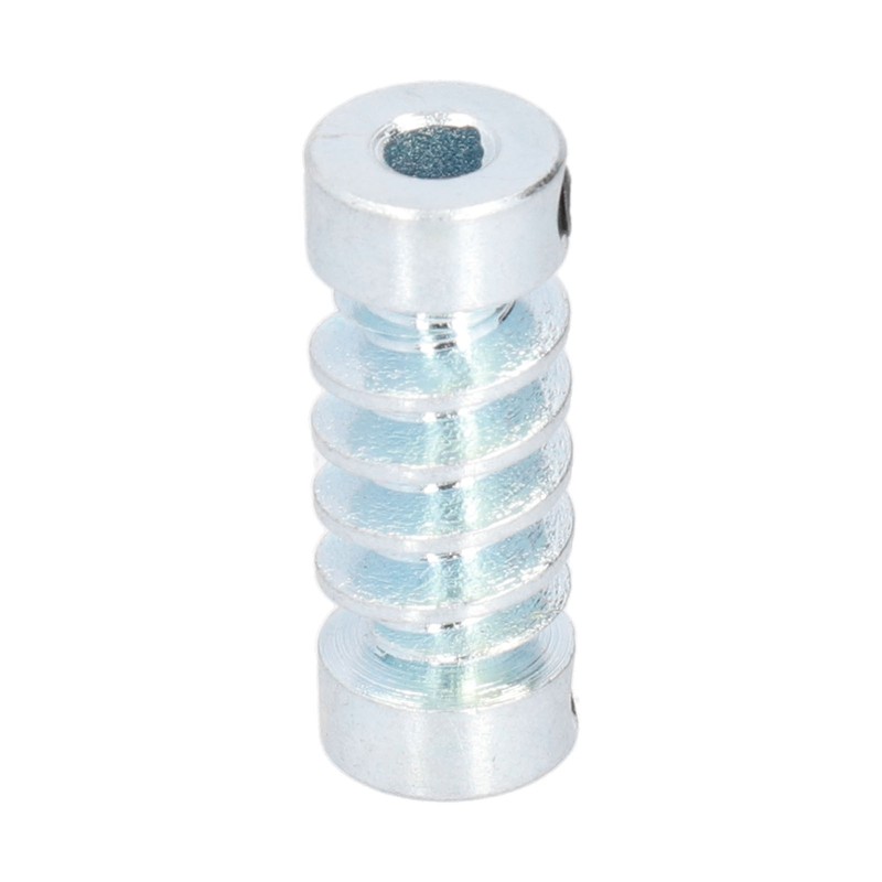 6mm Worm Gear Shaft D Hole Stainless Steel 1.5 Modulus