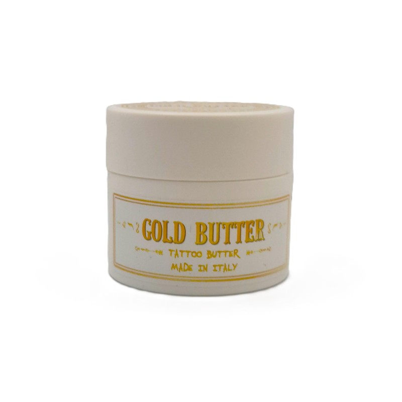 Gold Butter Pflegende Creme für Tattoos, 10 g, Made in