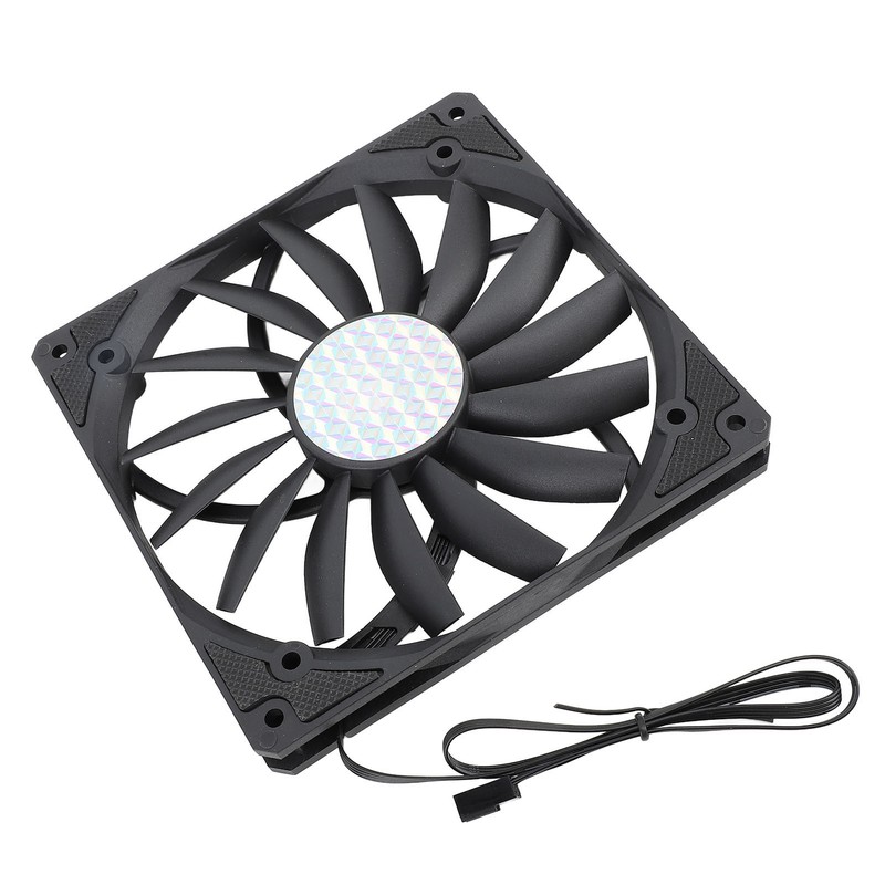 140mm 4 Pin PWM Case Fan Ultra Thin 15mm 1100RPM