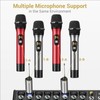 TONOR Wireless Microphones, Cordless Mic with Rechargeable Receiver, 200ft Range