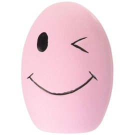 Super Cat Dog Toy Smile Egg Pink Set of 3