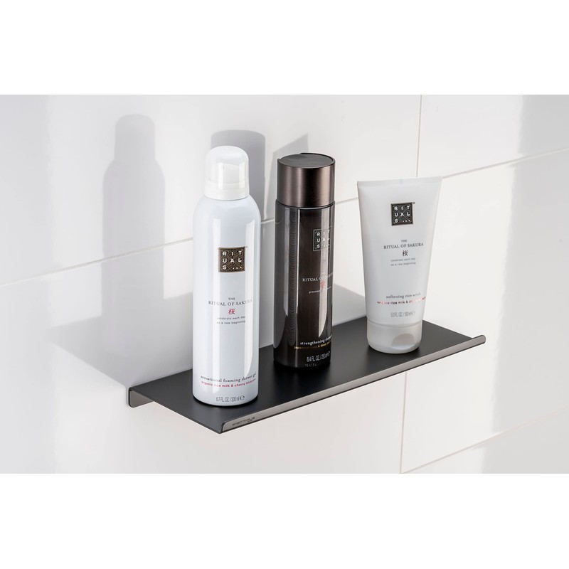 Sagittarius One 300S1-B Black Shower Caddy | Stainless Steel Shower