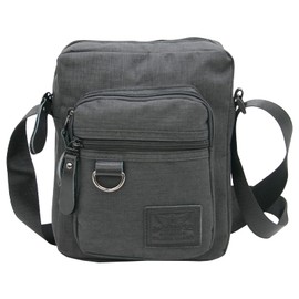 J.Jones Men's Shoulder Bag - Shoulder Bag for Men - Crossover Bag, black