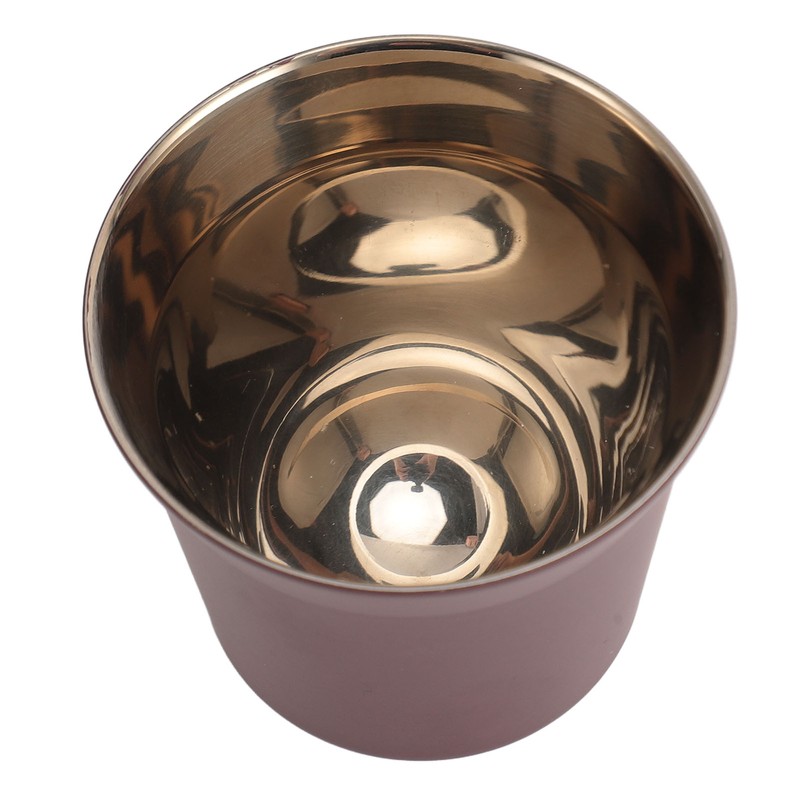 Double Wall Stainless Steel Demitasse Cup Coffee Cup Reusable Stackable