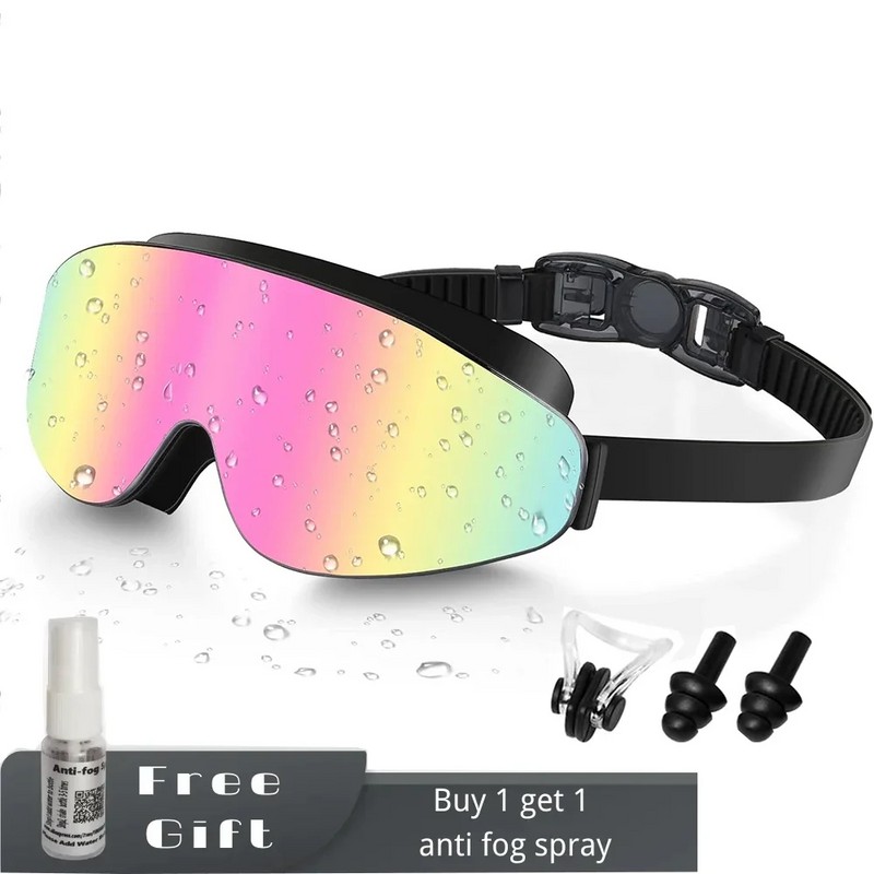 Kids Polarized Swim Goggles for Ages 4–16 – Anti-Fog Wide