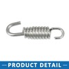 A ABSOPRO Motorcycle Exhaust Pipe Springs 40 mm Muffler Torsion
