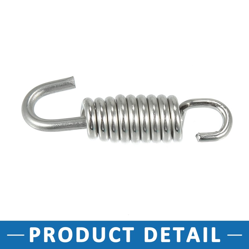 A ABSOPRO Motorcycle Exhaust Pipe Springs 40 mm Muffler Torsion