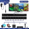 Universal 1080P 4K HDMI 8X1 Multi-Viewer 8 IN 1 Out