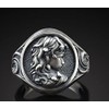 Medusa Ring, Gothic Gorgon Ring for Men, Greek Mythology Medusa