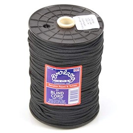 Everlasto Black Nylon Blind Cord - 1.5mm x 100M