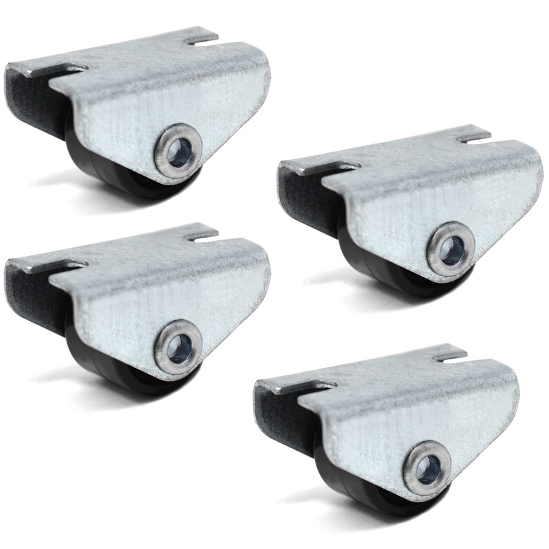 Design61 4 x Box Stand Castors Bed Box Castors Furniture