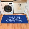 AAZZKANG Blue Door Mat Non Slip Large Doormat 48"x18" for