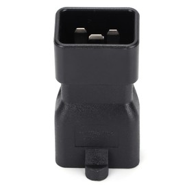 Power Adapter Male to Female Scratch Resistant Flame Retardant Corrosion Resistant Converter Plug 20A 250V