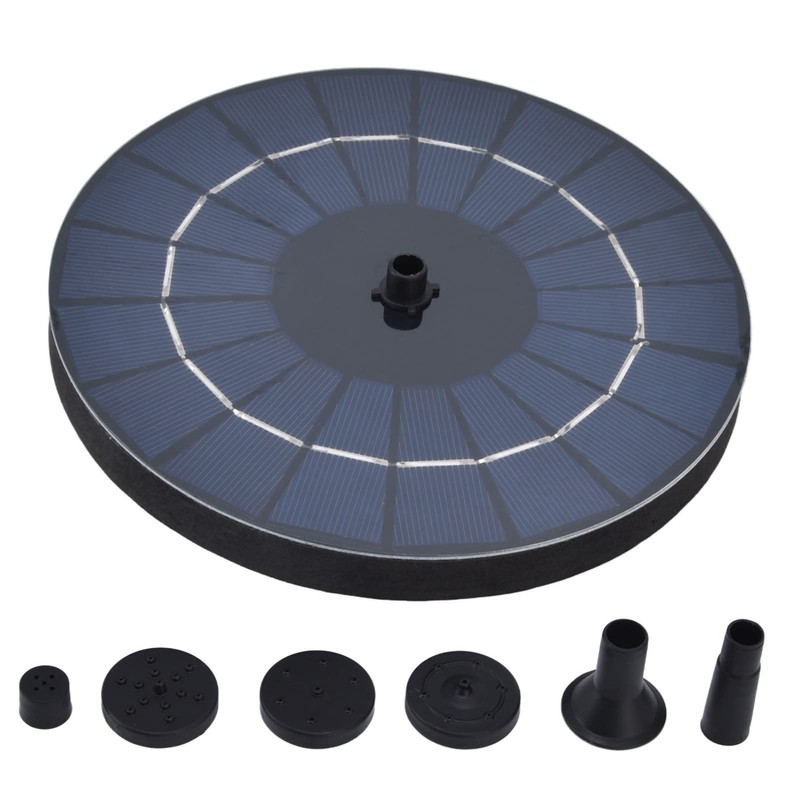 Solar Fountain, Solar Bird Bath Fountain 9 V 3.5 W
