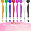 FFNIU 96Pcs Valentine's Day Pens, Heart Shaped Ballpoint Kids Pens