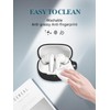 Case for QCY Buds ANC Earbuds, WUNIAK Soft Silicone Protective