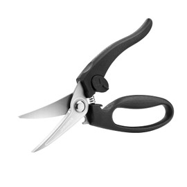 JARVISTAR Professional Poultry Scissors, Kitchen Scissors for Poultry and Vegetables, Meat Scissors with Spring, Ergonomic High-Quality Bone Scissors for Fish, BBQ, Chicken, 22 cm