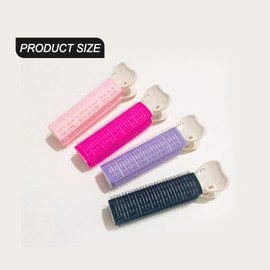 DRYIC 12 pcs Velcro Hair Clips, Volumizing Hair Clips, Instant Hair Volumizing Clips for Women Portable Hair Volume Clips For Volume, Root Clips For Hair Volume