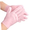 Mikinona Moisturizing Hand Covers Black Fingerless Gloves for Waterproof Dry