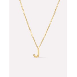Ana Luisa Gold Initial Necklace - Letter Necklace - Letter: J
