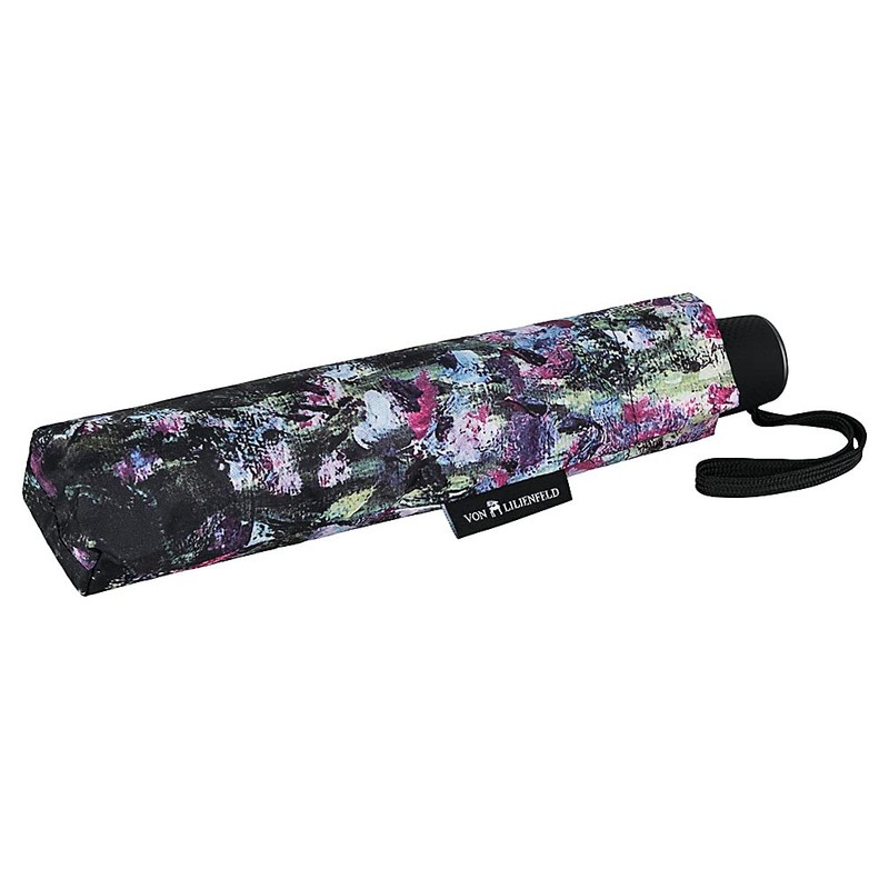 VON LILIENFELD Folding Pocket Umbrella Automatic Claude Monet The Garden