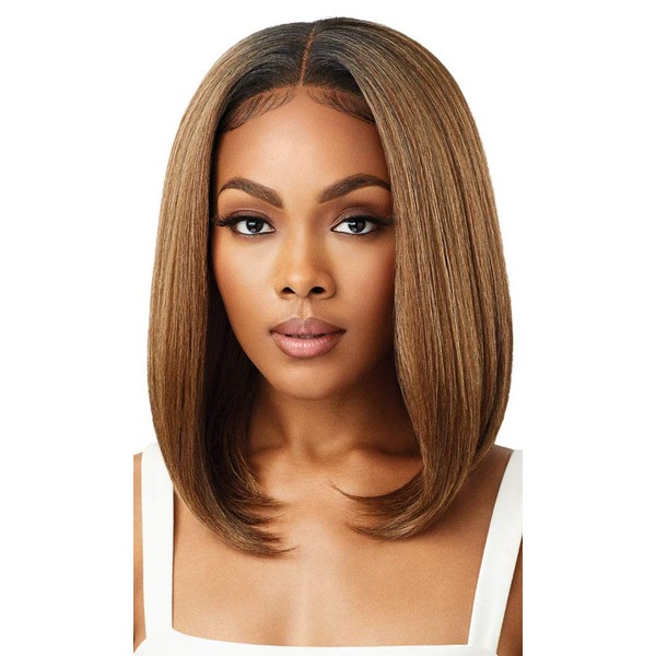 Outre Perfect Hairline Fully Hand Tied 13 X 4 Lace Wig HD Transparent lace NO Plucking Required DANNITA (1)