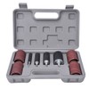 Sanding Drum Sleeve Kit Metal Wood Polishing Tool Woodworking Abrasive