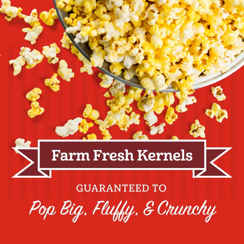 Franklin's Gourmet Popcorn Classic Unpopped Popcorn Kernels, 2 Pack of