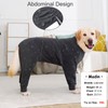 Dog Coats Autumn Winter Jumpsuit for Large Medium Dogs, Warmer