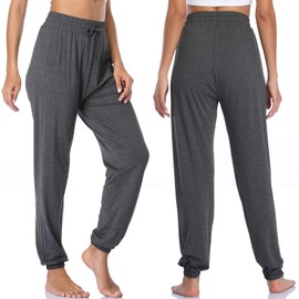 Envlon Womens Yoga Sweatpants for Women High Waisted Jogging Pants Workout Drawstring Comfy Casual Lounge Pants with Pockets
