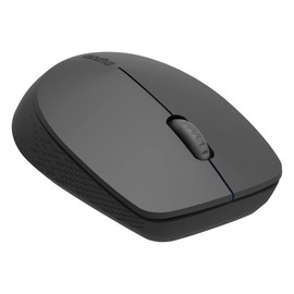 Rapoo M100 Silent kabellose Maus wireless Mouse 1300 DPI Sensor 9 Monate Batterielaufzeit leise Tasten ergonomisch für Links- und Rechtshänder PC & Mac - dunkelgrau